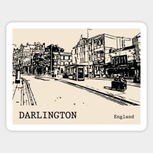 Darlington England Magnet